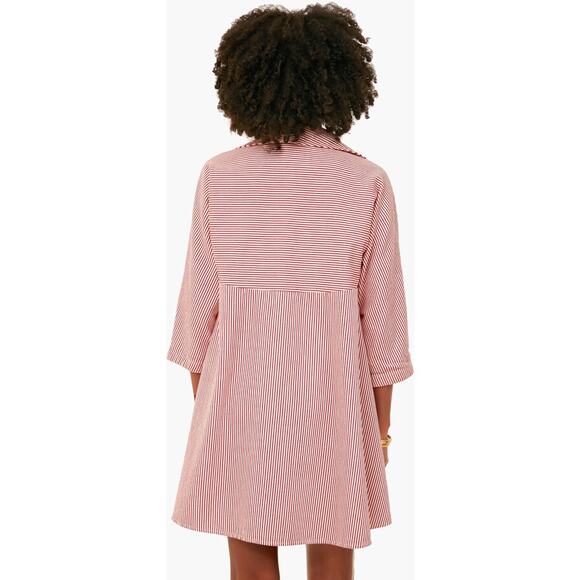 TUCKERNUCK Scarlet Stripe Sloane Dress NWT Size Small - Picture 6 of 11